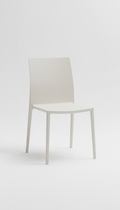 White Minimalist Dining Chair